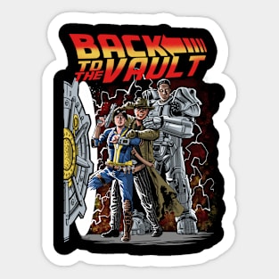 Back to the Vault Sticker